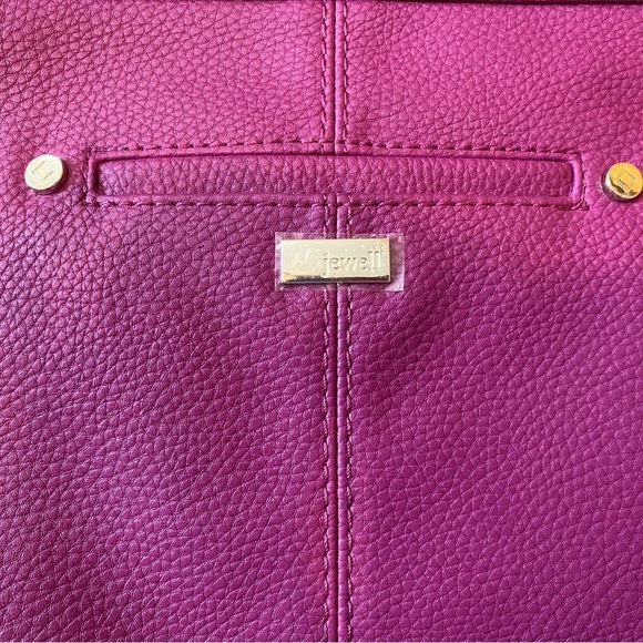 Thirty One TOWNSFAIR REVERSIBLE TOTE -PALACE OF JEWELLS PEBBLE Purse Bag Purple - Picture 2 of 12